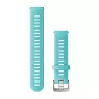HAMA Garmin Silicone Band Venu/Forerunner 645/Forerunner 245/Forerunner 55 Turquoise 010-11251-9R