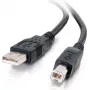 CABLES2GO C2G 3m USB 2.0 A/B Cable Black (28103)