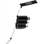 C2G Universal Adapter Ring z kolorowo oznaczonymi złączami - zestaw adapterów wideo/audio - czarny - obsługa 4K
