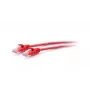 CABLES2GO C2G 3ft (0.9m) Cat6a Snagless Unshielded (UTP) Slim Ethernet Network Patch Cable - Czerwony