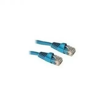 CABLES2GO CAT5e UTP Patch Cable 1m Blue Molded Snagless RJ45