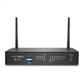 SonicWall TZ Series (Gen 7) TZ270W Security Appliance z 3-letnim pakietem Advanced Protection Service Suite i 1-letnią licencją Cloud Secure Edge SIA-Basic (10 użytkowników) oraz 1-letnią licencją SPA-Advanced (3 użytkowników) - 1G
