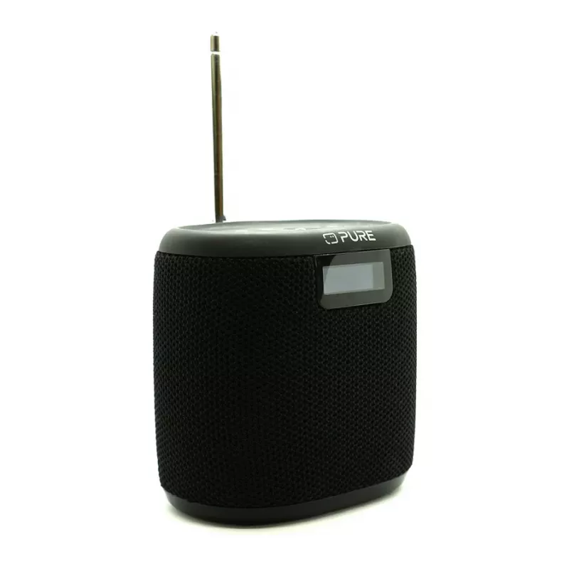 Pure Acoustics Pure Woodland Mini Wodoodporny głośnik przenośny z radiem FM/DAB+, czarny