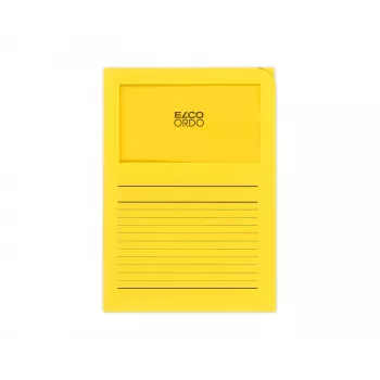 Elco Ordo Cassico Teczka na dokumenty 220 x 310 mm Żółty Papier Mat