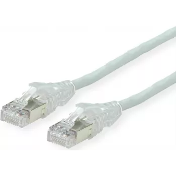 Dätwyler Patch Cable Cat.5e S/UTP, CU 5502 flex PVC, AMP v2, Black, 2.0 m
