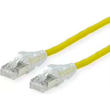 Kabel krosowy Dätwyler Cat.6A H AMP v2, żółty, 20 m, SFTP, LS0H, CU 7702 flex