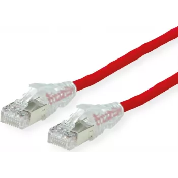 ROTRONIC-SECOMP Dätwyler Kabel krosowy RJ-45 Męski do RJ-45 Męski 1 m SFTP PiMF Cat 6 LSZH Linka Czerwony