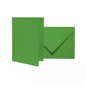 Artoz Papier 10 Folding Cards with Envelopes Mosaic DIN B6