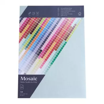 Artoz Papier Mosaic Papier listowy Light Blue A4 90 g/m² 25 arkuszy