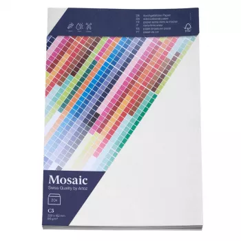 Artoz Papier Mosaic Envelopes DIN C5 No Window White Wet-Adhesive 20 pcs (9439420-211)