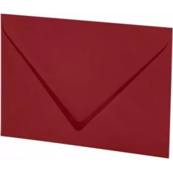 Artoz Papier Mosaic Envelopes DIN B6 Without Window Fire Red Wet-Adhesive 20 Pieces