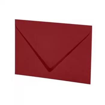 Artoz Papier Mosaic Envelopes DIN B6 Without Window Fire Red Wet-Adhesive 20 Pieces