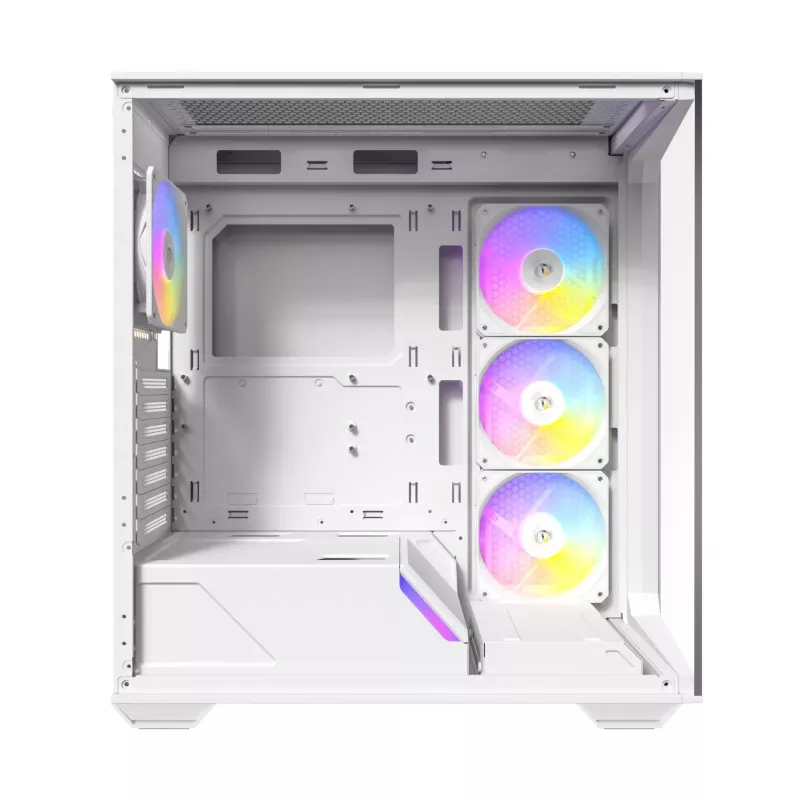 Antec Constellation Series C3 ARGB Mid Tower ATX Case z przeszklonym panelem bocznym, biały