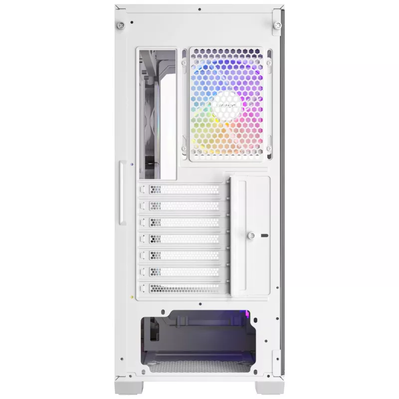 Antec Constellation Series C3 ARGB Mid Tower ATX Case z przeszklonym panelem bocznym, biały