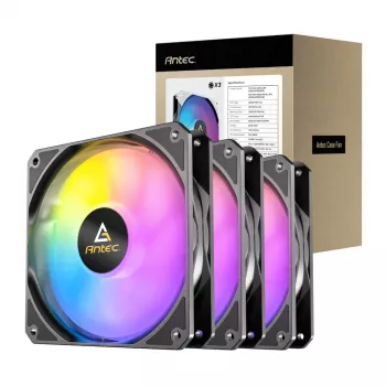 Antec P12 PWM ARGB White 3-Pack Case Fans