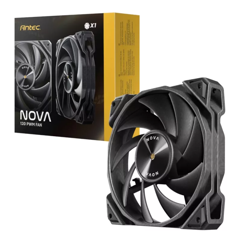 Antec Nova 120 PWM Black Case Fan - 120mm