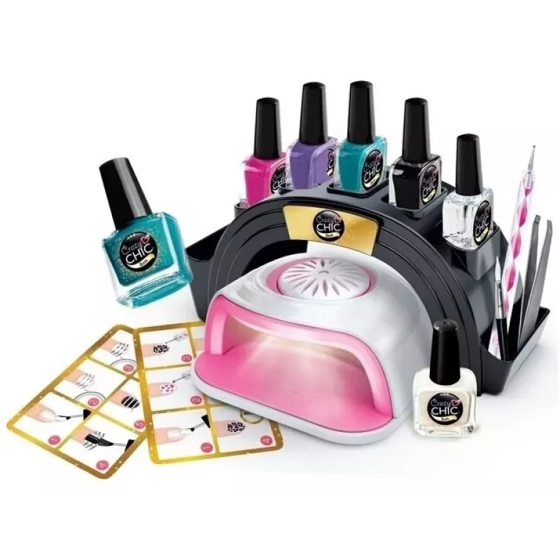 Clementoni Crazy Chic Nail Art Salon Kit - 50852