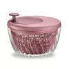 Guzzini Spin&Store Wirówka do Sałaty, Kolor Mauve Red, 4,5 L