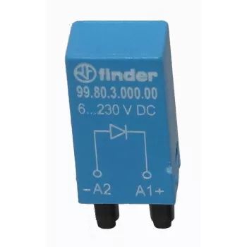 Finder 99.80.3.000.00 Moduł diody odciążającej 6-220 VDC