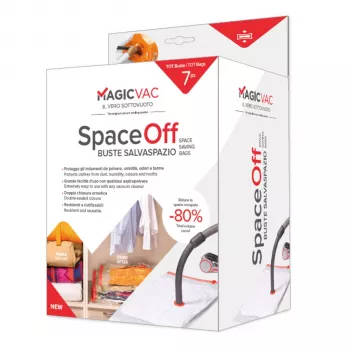 Zestaw Worków Próżniowych na Ubrania MagicVac Space-Off 6-częściowy