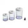 MagicVac Set FAMILY z nakrętkami do butelek - System próżniowego pakowania żywności, 110W, -0,8 bar