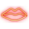 Lampa LED SBS Red Lips Glow Neon Effect