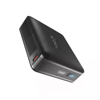 SBS HD 65W 20000mAh Power Bank z wyświetlaczem LCD - Czarny