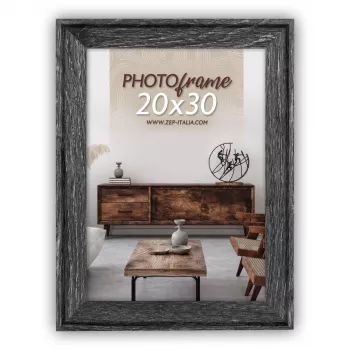 ZEP Torino Black 15x20 cm Wood Photo Frame RT268L