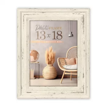 ZEP Palermo White 15x20 Plastic Frame PM268W