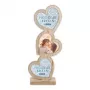 ZEP Frida 3x12x11.5 cm Wooden Frame with 3 Hearts RE333