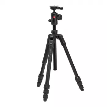 Manfrotto BEFREE Advanced Twist AS Zestaw Statywu z Głowicą Kulową (Aluminium, Szary)