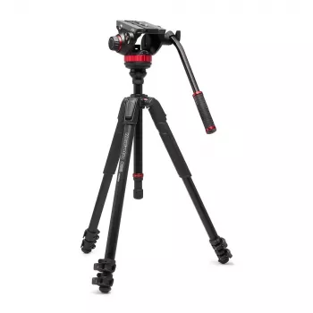 Manfrotto 055 Video Alu Black z głowicą 502AH