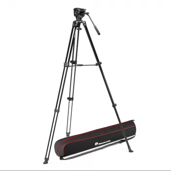 Manfrotto MVT502AM Video Tripod Kit z głowicą płynną 500X