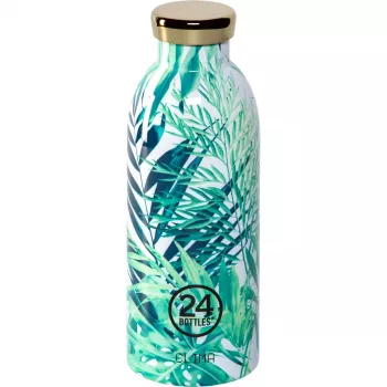 24BOTTLES Clima Bottle Lush 500 ml - Podwójnie ściankowa, próżniowo izolowana butelka ze stali nierdzewnej