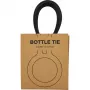 24Bottles Bottle Tie, Tuxedo Black - Silikonowy pasek do przenoszenia butelek Clima i Urban