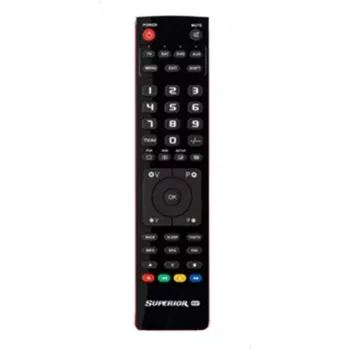 SUPERIOR ELECTRONICS Uniwersalny pilot Bluetooth z myszą powietrzną i funkcją uczenia IR - Czarny
