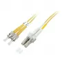 TECHLY OS2 Single-Mode ST to LC Duplex Patch Cable 3m