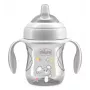 CHICCO Transition Cup Kubek treningowy z miękkim ustnikiem 4m+ Szary 200ml