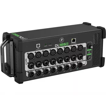 MACKIE DL16SE 16-kanałowy cyfrowy mikser rackowy z przedwzmacniaczami Onyx+ i sterowaniem Wi-Fi