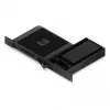 Ubiquiti UniFi Rack Mount Tray 1U for Industrial Switch - Black