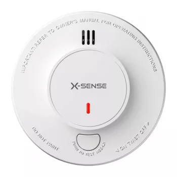 Czujnik dymu X-Sense SD19 z baterią na 10 lat, zasilany bateryjnie, 122 x 45 mm (ZASXS00156WEU)