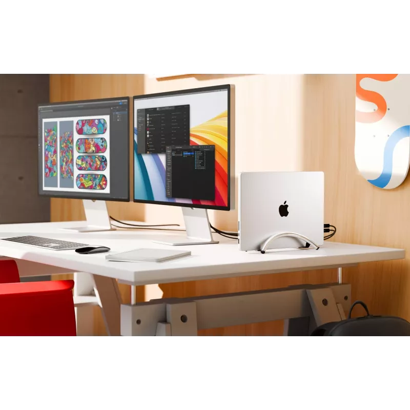Twelve South BookArc Flex Pionowa Podstawka pod Laptopa dla MacBook - Chrom