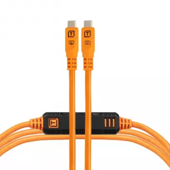Tether Tools TetherPro USB-C Optima 10G Straight Orange 4.6m