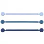 Bluelounge MagWrap Large Silicone Cable Holder - Czarny