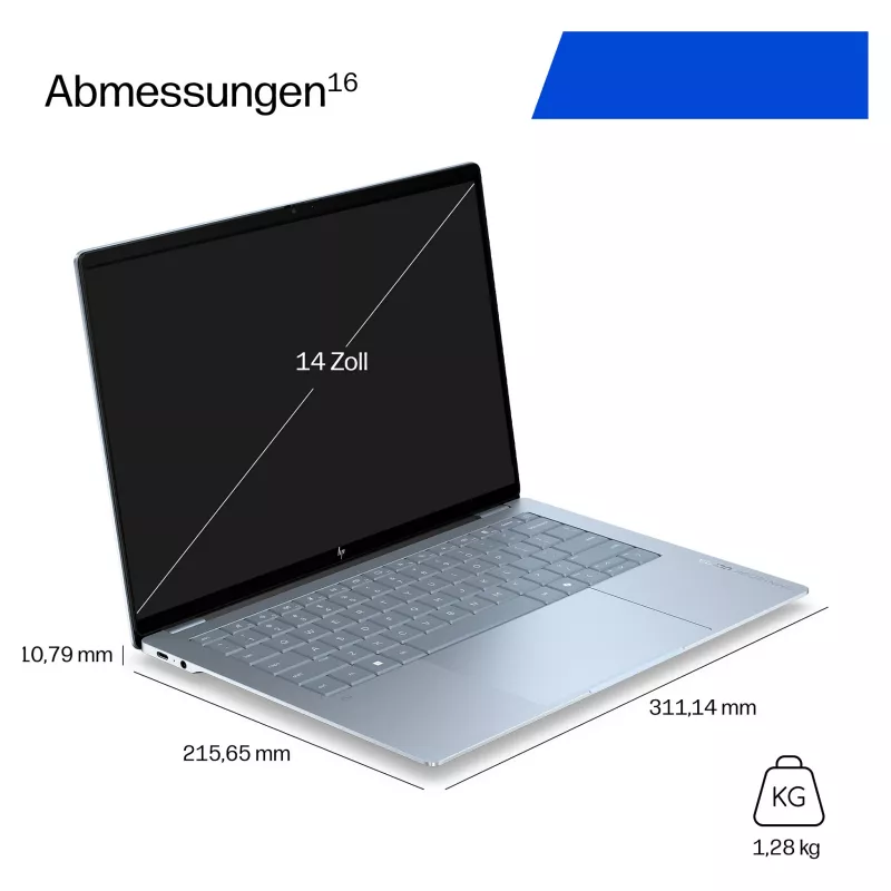 HP OmniBook Ultra 14-kg0196ng 14 inch 2.8K OLED Touch 120Hz, Snapdragon X2 Elite X2E-90-100, 64GB RAM, 2TB SSD, Windows 11 Pro
