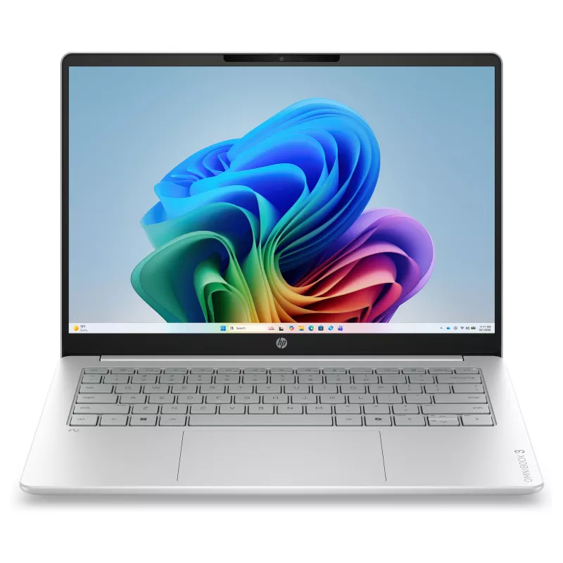 HP OmniBook 3 14-hz0155ng 14 inch WUXGA IPS Laptop, Qualcomm Snapdragon X1-26-100, 16GB RAM, 512GB SSD, Windows 11 Home