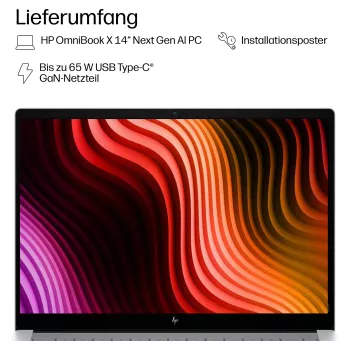 HP OmniBook X 14-ka0176ng 14.0 inch WUXGA OLED, Intel Core Ultra 7 356H, 24GB RAM, 1TB SSD, Windows 11 Pro