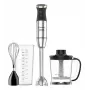 Taurus Bapi 1500 Luxe XL Plus Blender ręczny, 1500W, 20 prędkości, stal nierdzewna, pojemnik 800ml, rozdrabniacz 1L, trzepaczka