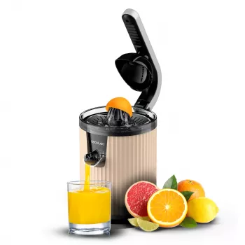 Cecotec Xqueeze RetroJuice 600 Wolnowirówka 600W Beżowy