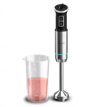 Cecotec Power Neutron 1100MAX Blender Ręczny 1100W 21 Prędkości Tytanowe Ostrza